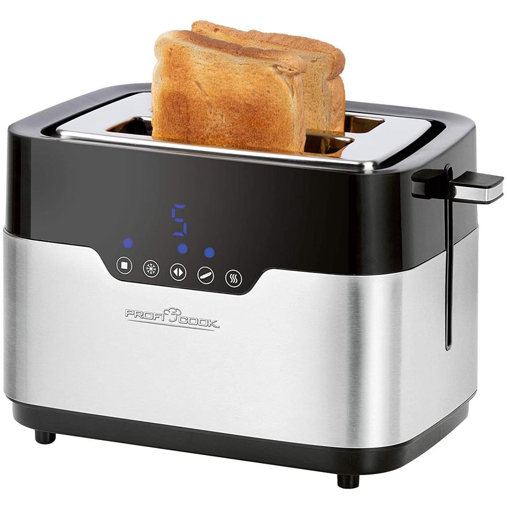 Tostapane PC-TA 1170 a 2 Fette Potenza 920 W Colore Nero / Inox - Foto 2