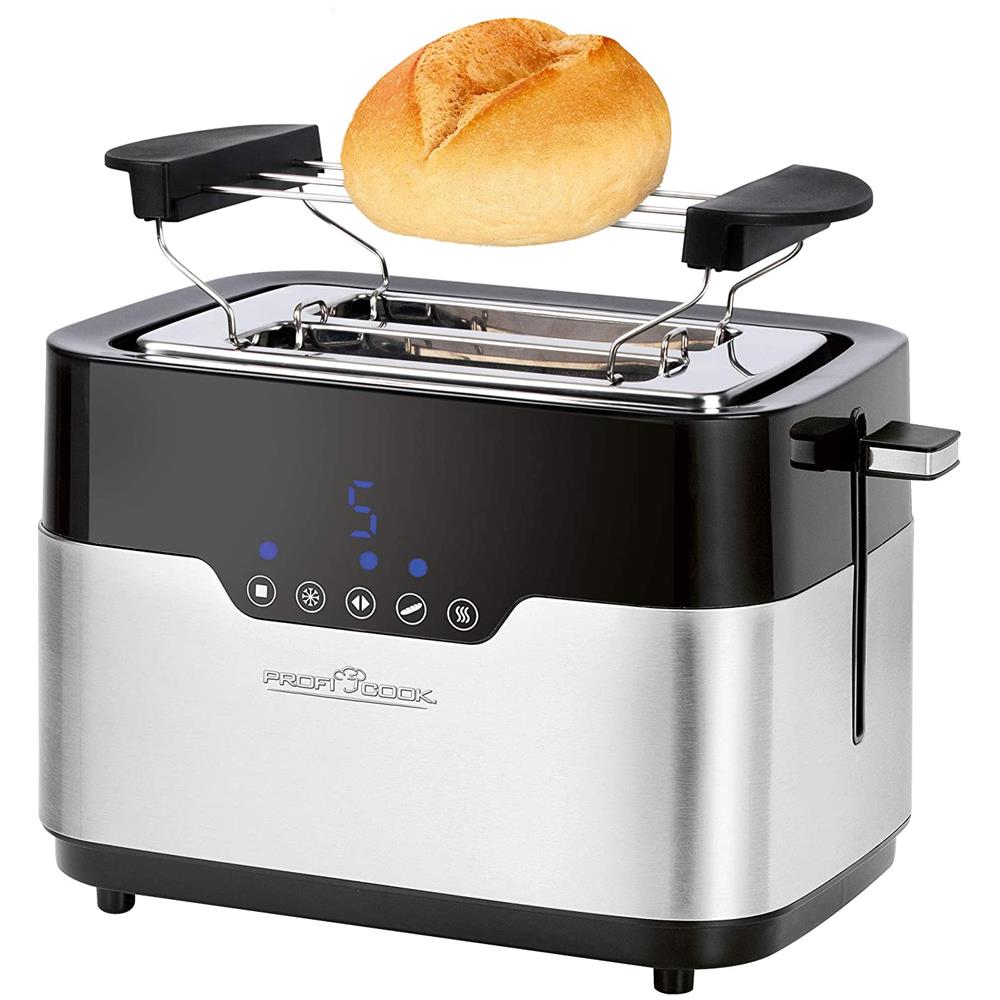 Tostapane PC-TA 1170 a 2 Fette Potenza 920 W Colore Nero / Inox - Foto 3