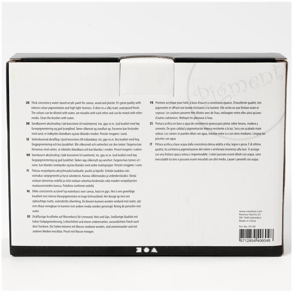 Pigment Art Colori Acrilici Misti Colori Naturali - Foto 2