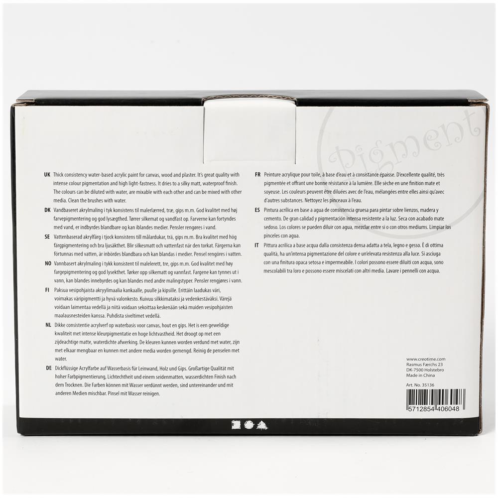 Pigment Art Colori Acrilici Misti Colori Naturali - Foto 8