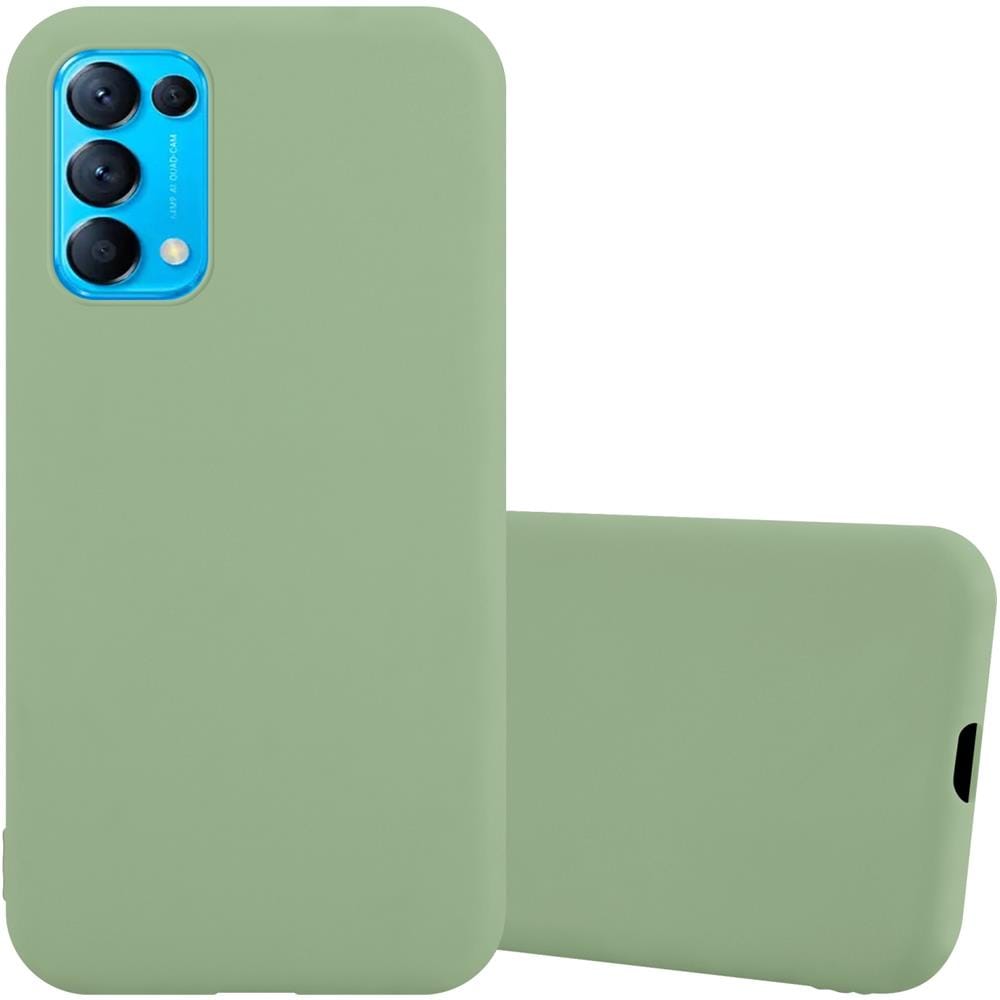 Custodia Compatibile Con Oppo Find X3 Lite In Candy Pastello Verde - Coperchio Protettivo In Silicone Tpu Flessibile - Foto 1