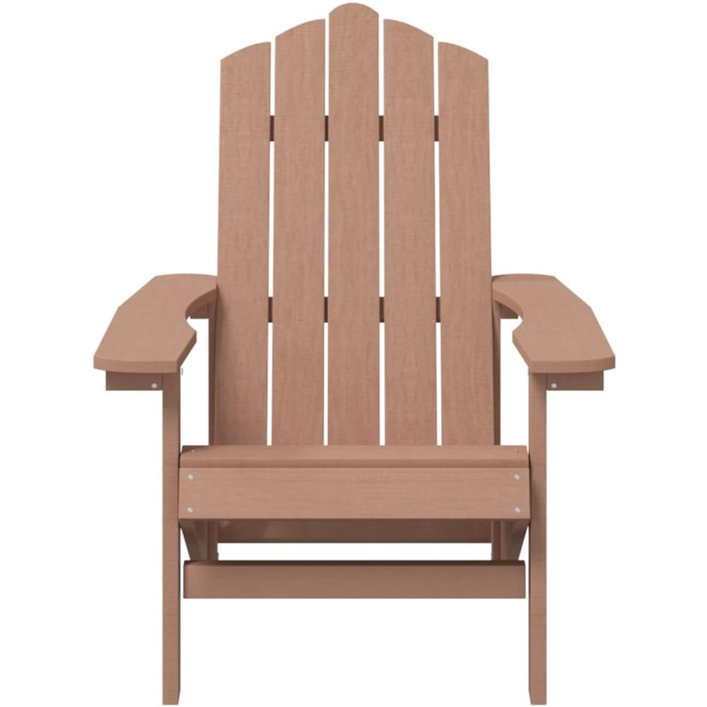 Sedia da Giardino Adirondack Marrone in HDPE - Foto 3