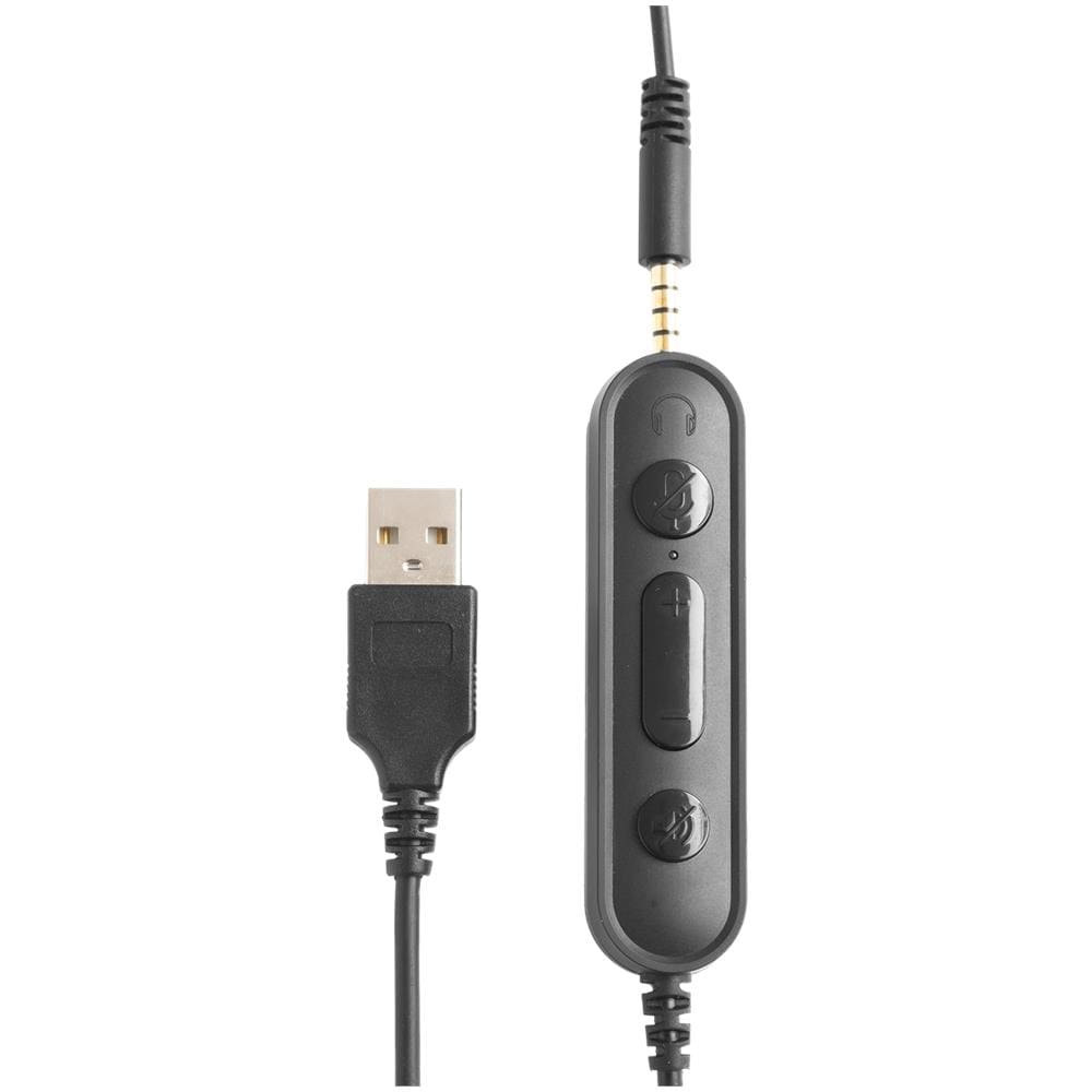 H362 Cuffia Padiglione Auricolare Cablato con Microfono Integrato Colore Nero - Foto 6