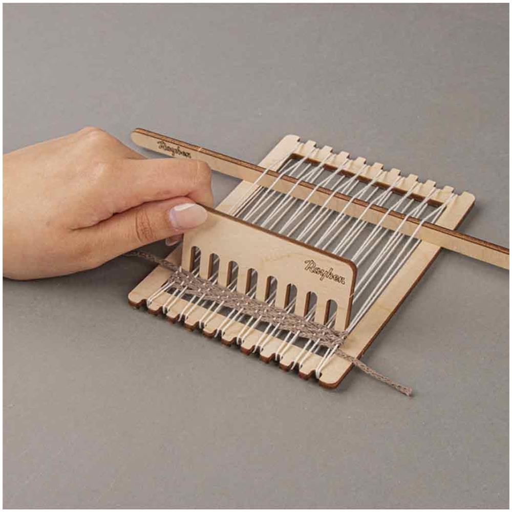 Kit Di 3 Cornici Per Tessitura In Legno - Foto 1