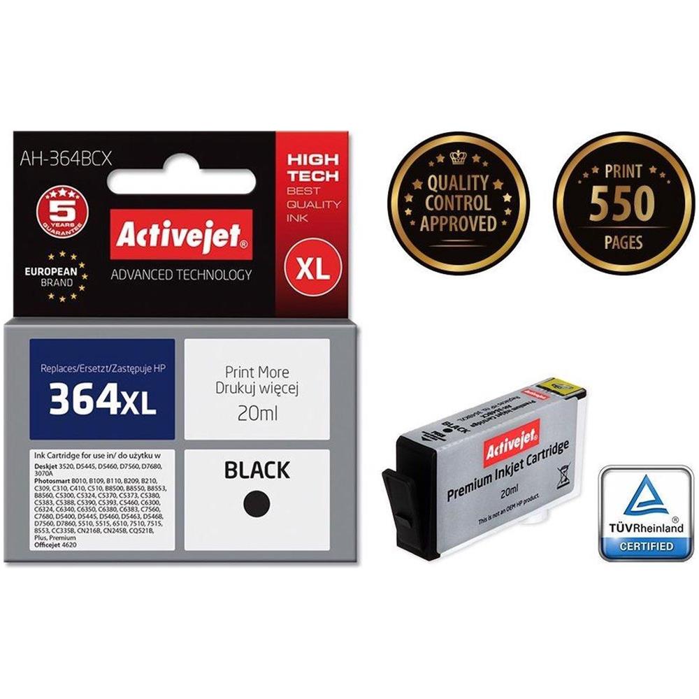 Inchiostro Per Stampante Hp Activejet Ah-913br, Compatibile Con Hp 913 L0r095ae; Premio; 70ml; Nero. Stampa Il 15% In Più. - Foto 1