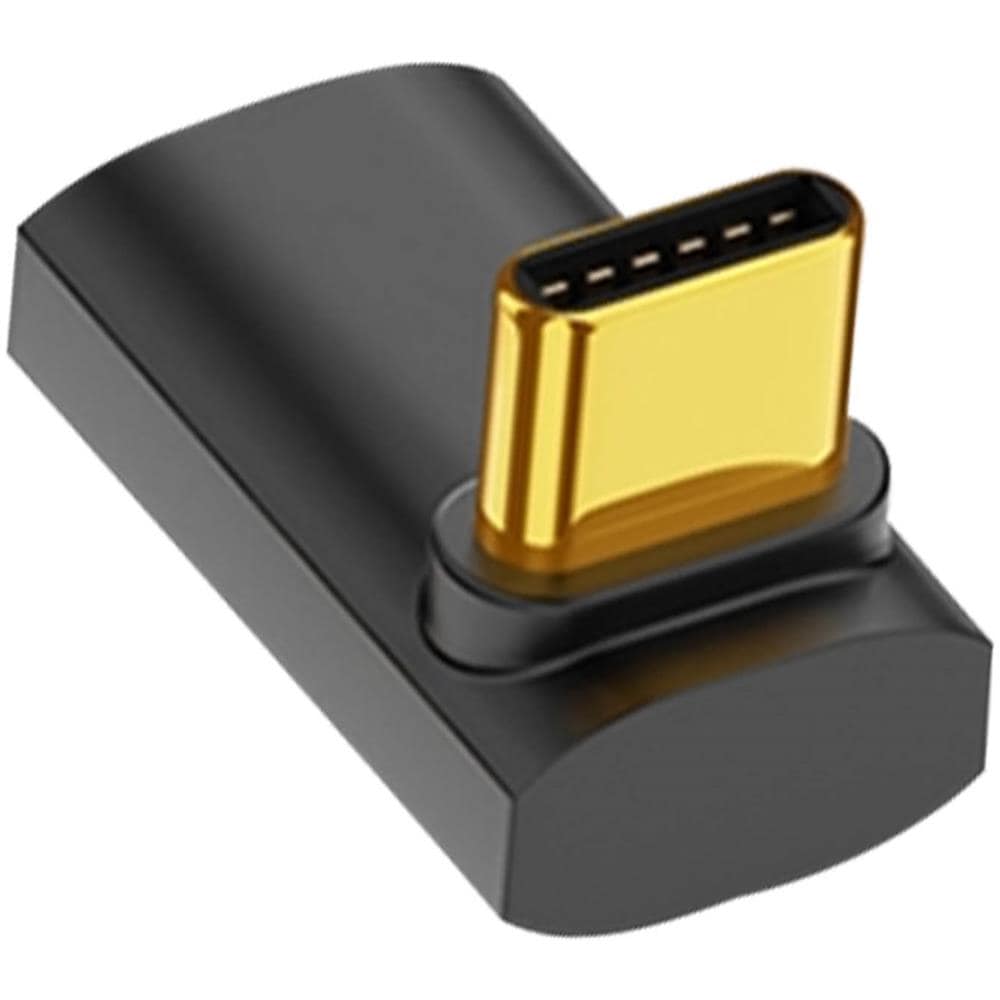 Adattatore Usb-c Da Maschio A Femmina, A Gomito 90°, 240w 40gbps Video 8k - Foto 2