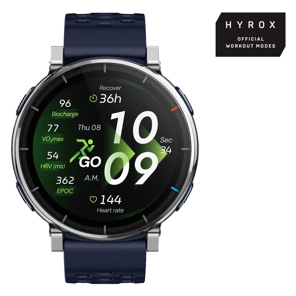 W2558GL2N smartwatch e orologio sportivo 3,35 cm (1.32") AMOLED Digitale 466 x 466 Pixel Touch screen Argento GPS (satellitare) - Foto 1