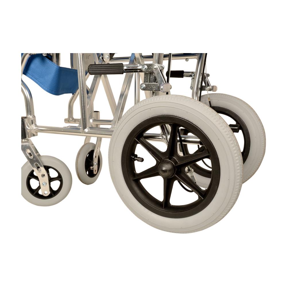 Carrozzina Alluminio Queen - Azzurra - Foto 2