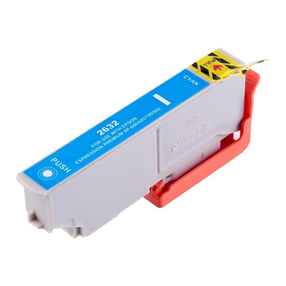 Cartuccia Ink-Ket compatibile Epson T2632 XL Ciano - Foto 2