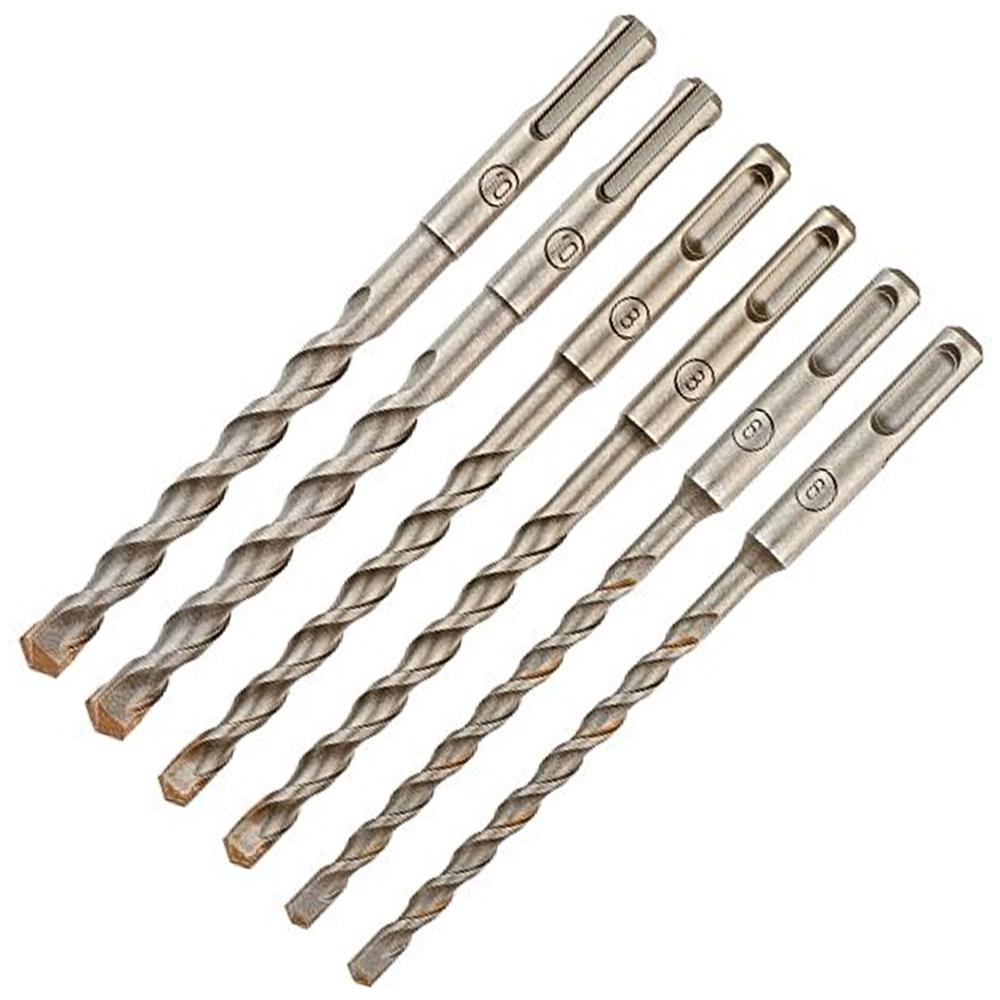 Set 6 Punte Sds Plus Per Foratura Muro Dt60302 - Foto 1