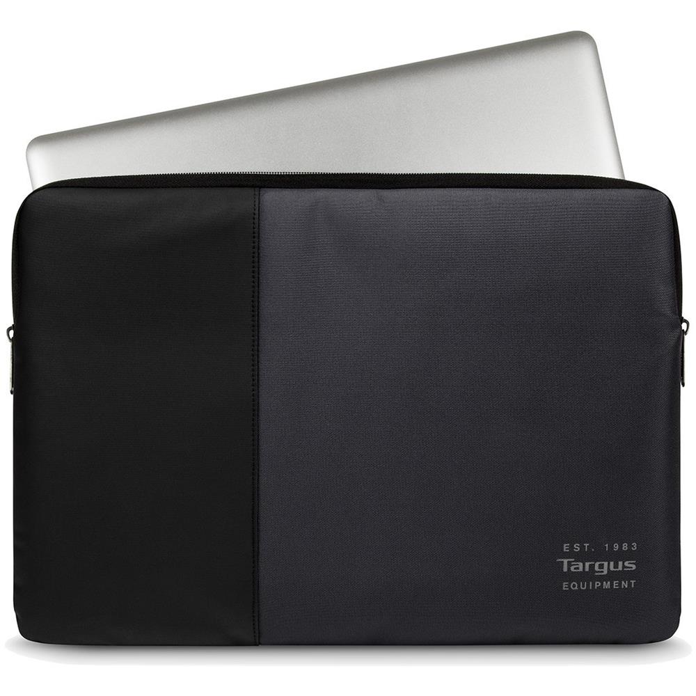 Pulse Borsa per Notebook Fino a 13,3" Colore Nero Grigio - Foto 2