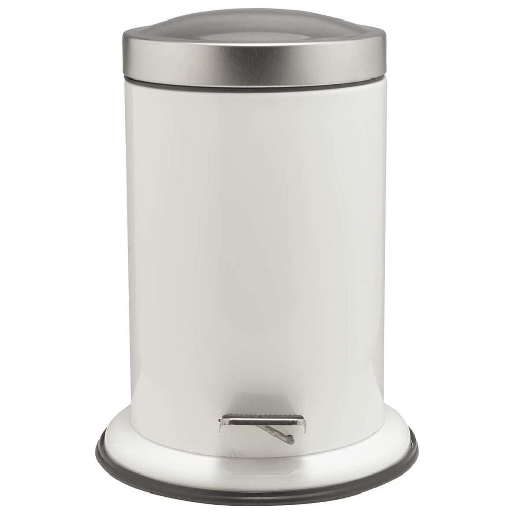 Cestino Con Pedale Acero Bianco 3 L 361732410 - Foto 1