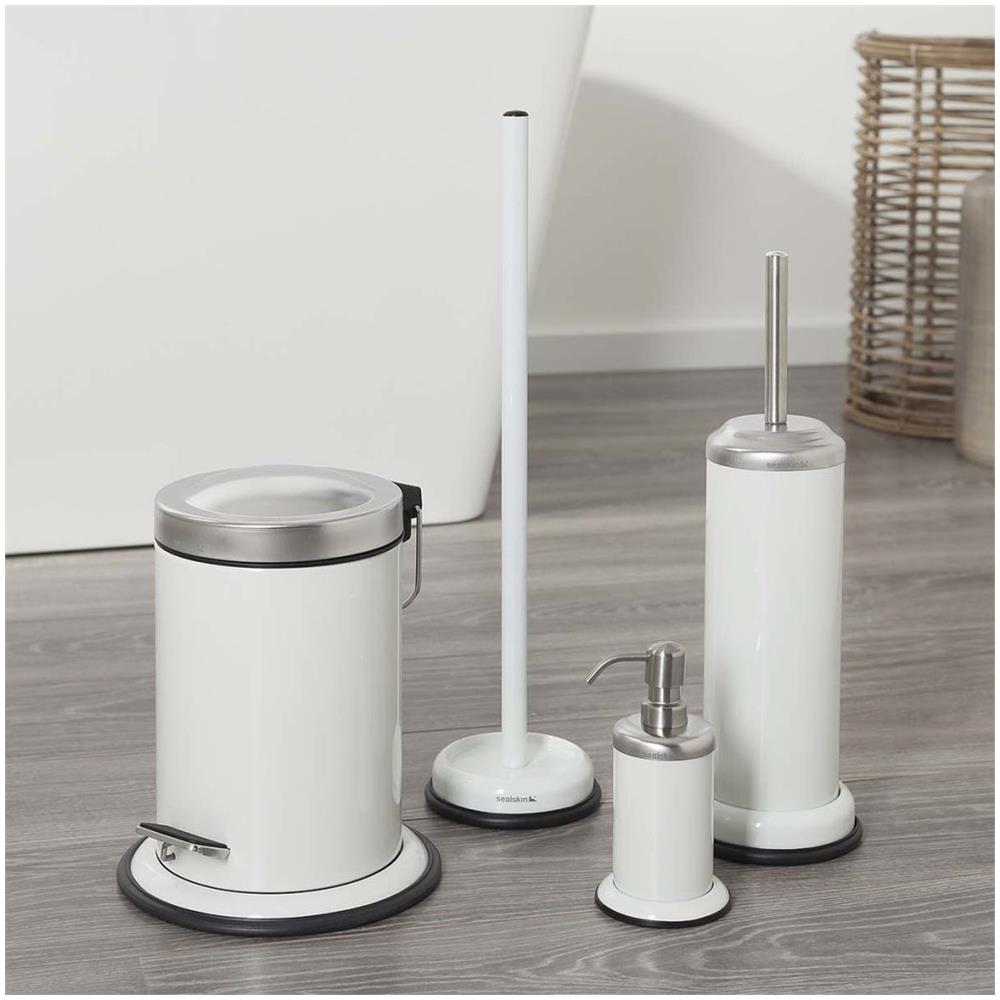 Cestino Con Pedale Acero Bianco 3 L 361732410 - Foto 8