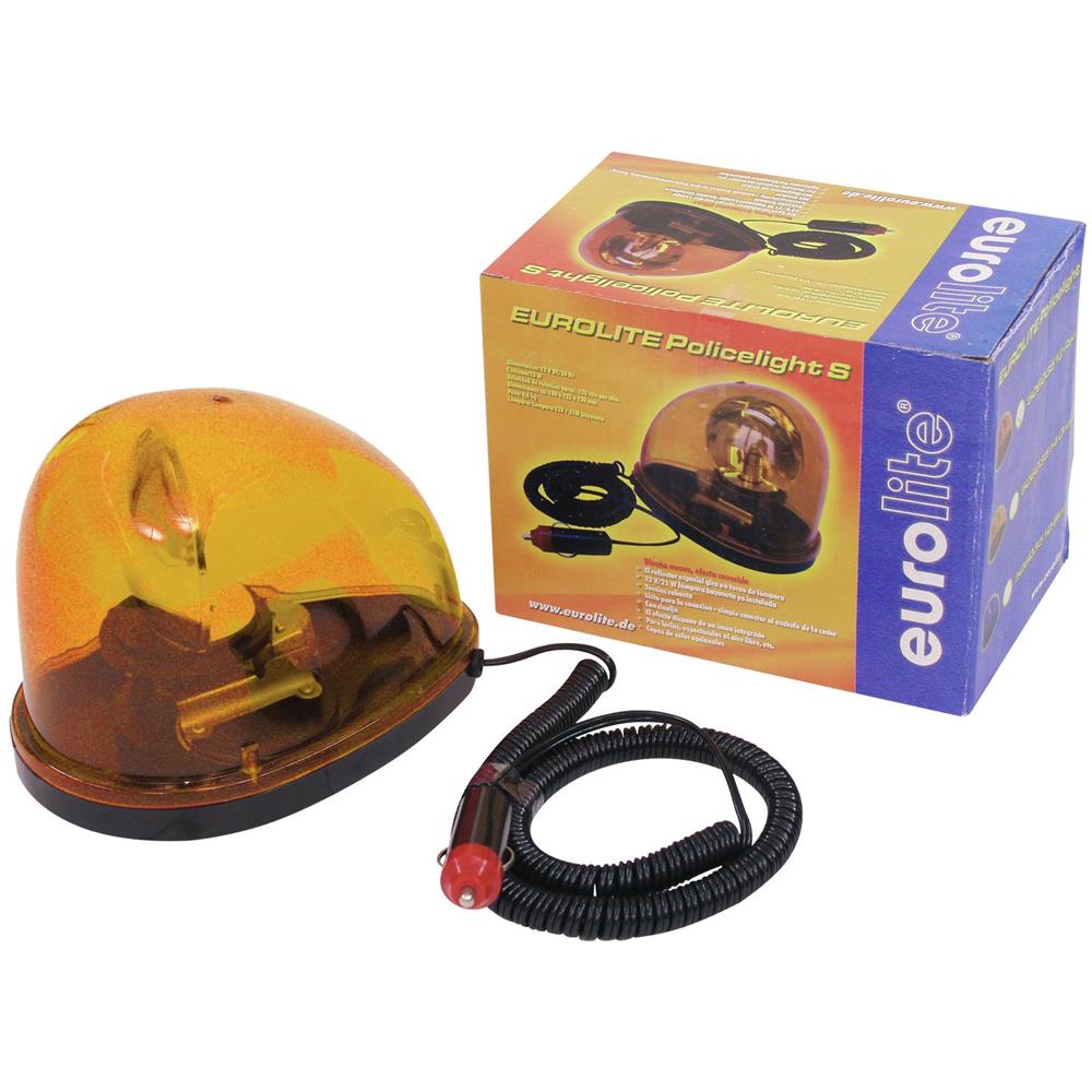 Polizia Lampeggiante Beacon Sta-1221 Arancio 12v / 21w - Foto 3