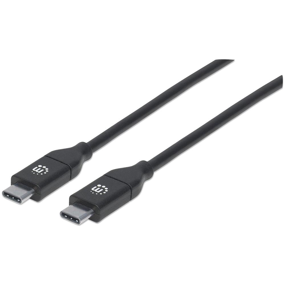 ICOC MUSB20-CMCM20 - Cavo HiSpeed USB-C Maschio / USB-C Maschio 2m Nero - Foto 1
