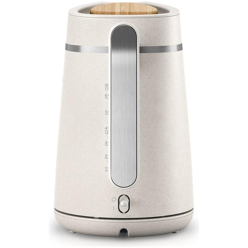 HD9365/10 Bollitore Elettrico Eco Conscious Edition Capacità 1.7 Litri Potenza 2200 Watt Colore Bianco Satinato - Foto 2