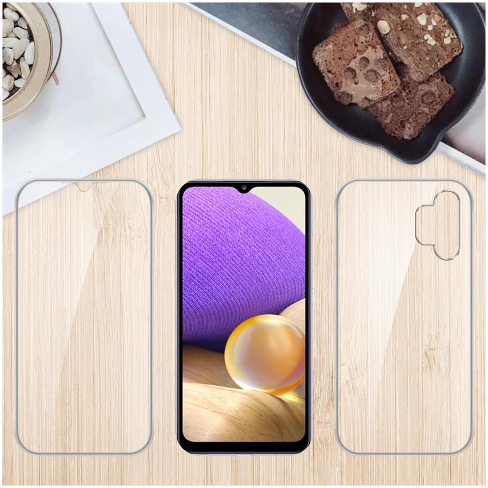 Custodia Compatibile Con Samsung Galaxy A33 5g In Transparente - 360° Full Body Copertura Protettiva - Protezione Anteriore E Posteriore, Protezione A Tutto Tondo Con Protezione Del Display - Foto 6