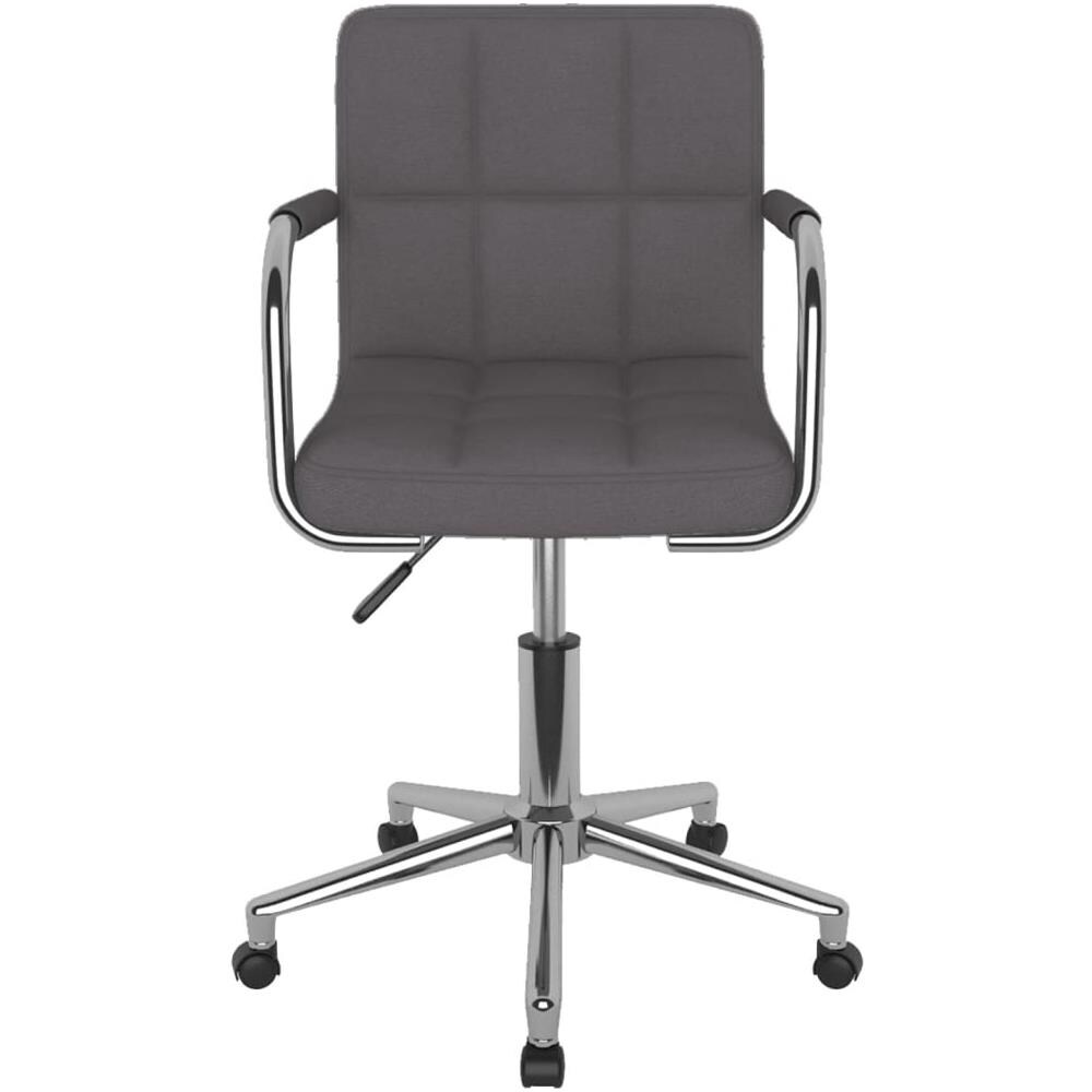 Sedia Da Ufficio Girevole Tortora In Tessuto - Foto 3