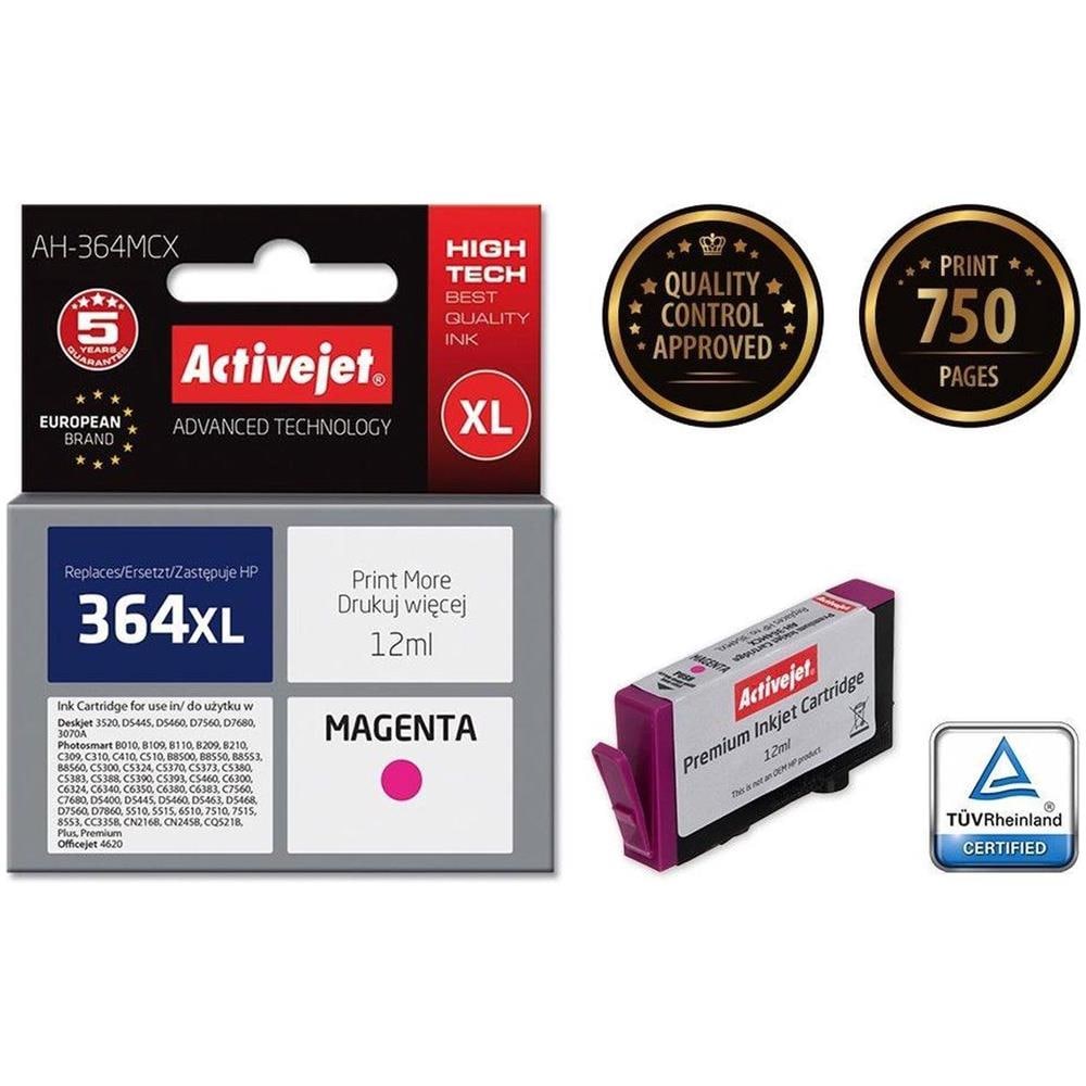 TONER COMPATIBILE -  Activejet Ath-383n Per Stampante Hp; Sostituzione Hp Cf383a; Supremo; 2700 Pagine; Magenta - Foto 1