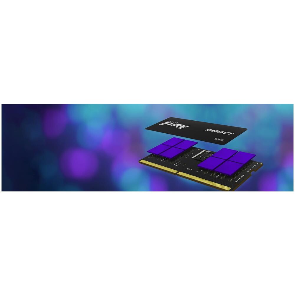 16GB 6400 DDR5 CL38 SODIMM F I XMP - Foto 19