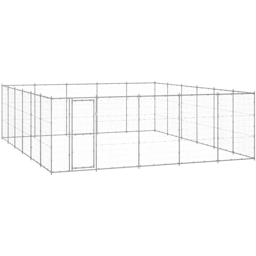 Gabbia Per Cani Da Esterno In Acciaio Zincato 36,3 M - Foto 1