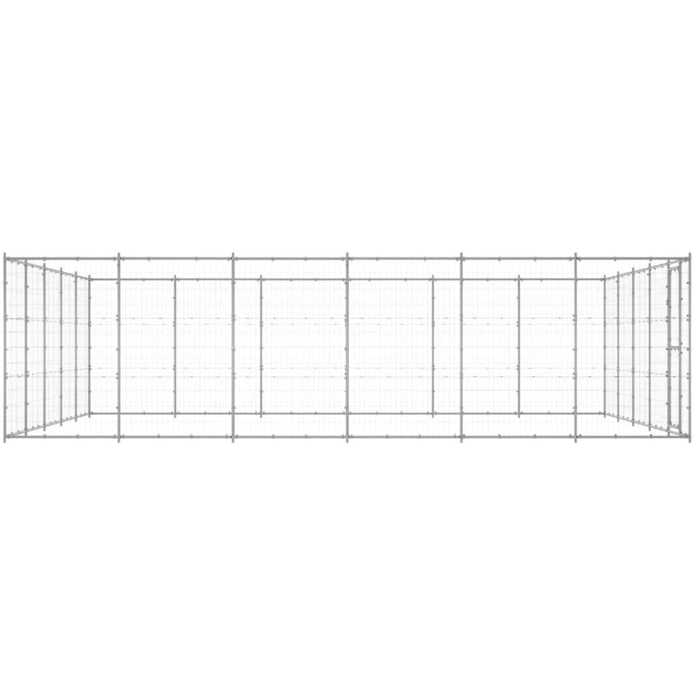 Gabbia Per Cani Da Esterno In Acciaio Zincato 36,3 M - Foto 3