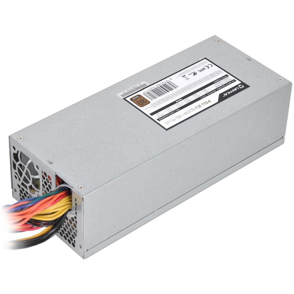 UKPSU2U600W alimentatore per computer 600 W 24-pin ATX 2U Argento - Foto 4