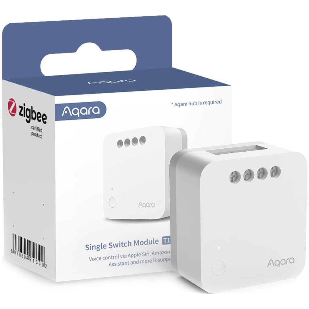 Modulo Interruttore Singolo T1 (Senza Neutro) Luci /Prese /ventilat Zigbee - Foto 1