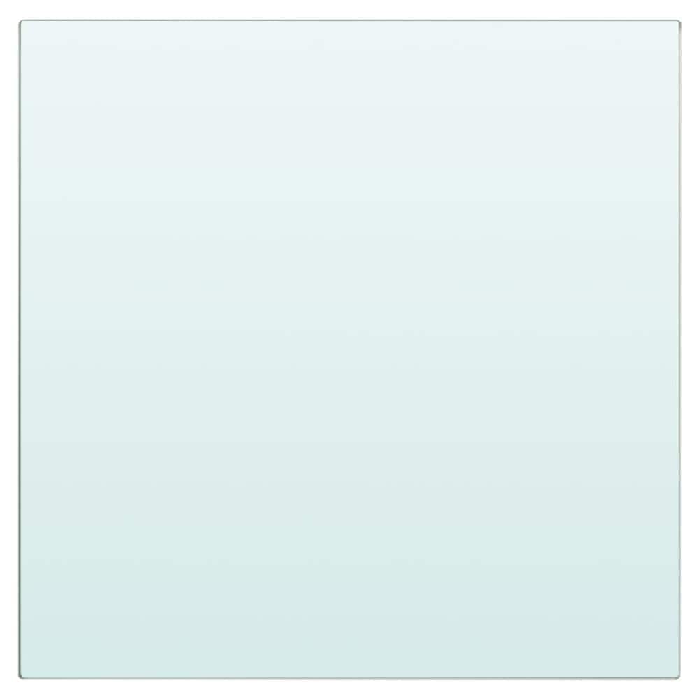 Mensola In Vetro Trasparente 30x30 Cm - Foto 2