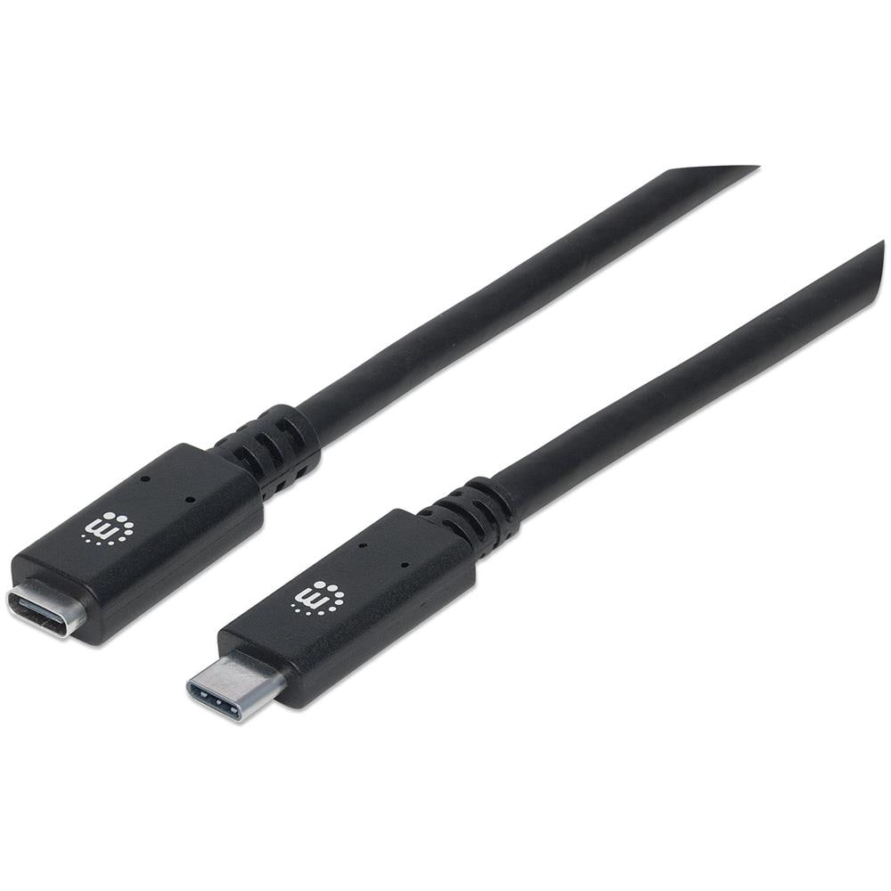 ICOC MUSB31-CMCF05 - Cavo SuperSpeed USB-C? Maschio / USB-C? Femmina 0,5m Nero - Foto 1