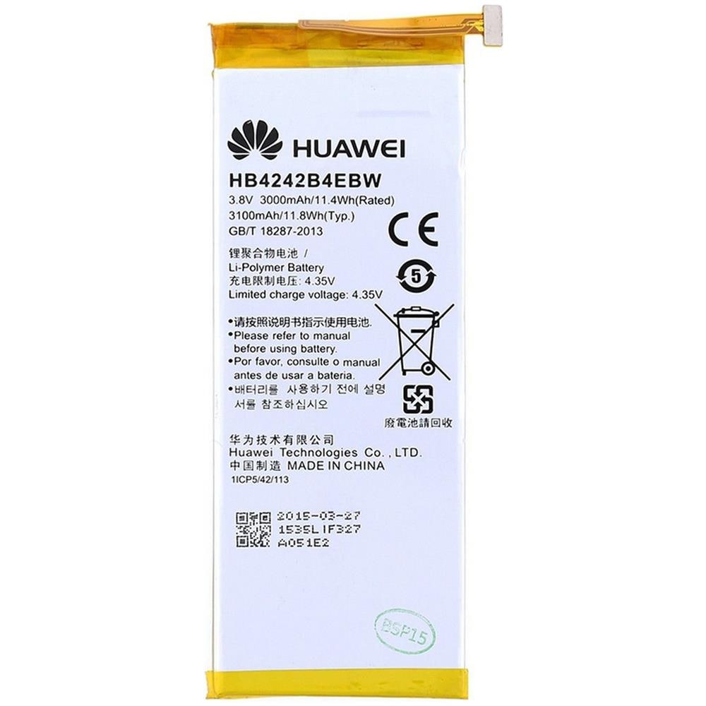 Batteria Pila Ricambio Originale Huawei Hb4242b4ebw 3000mah Per Honor 6c - Foto 1