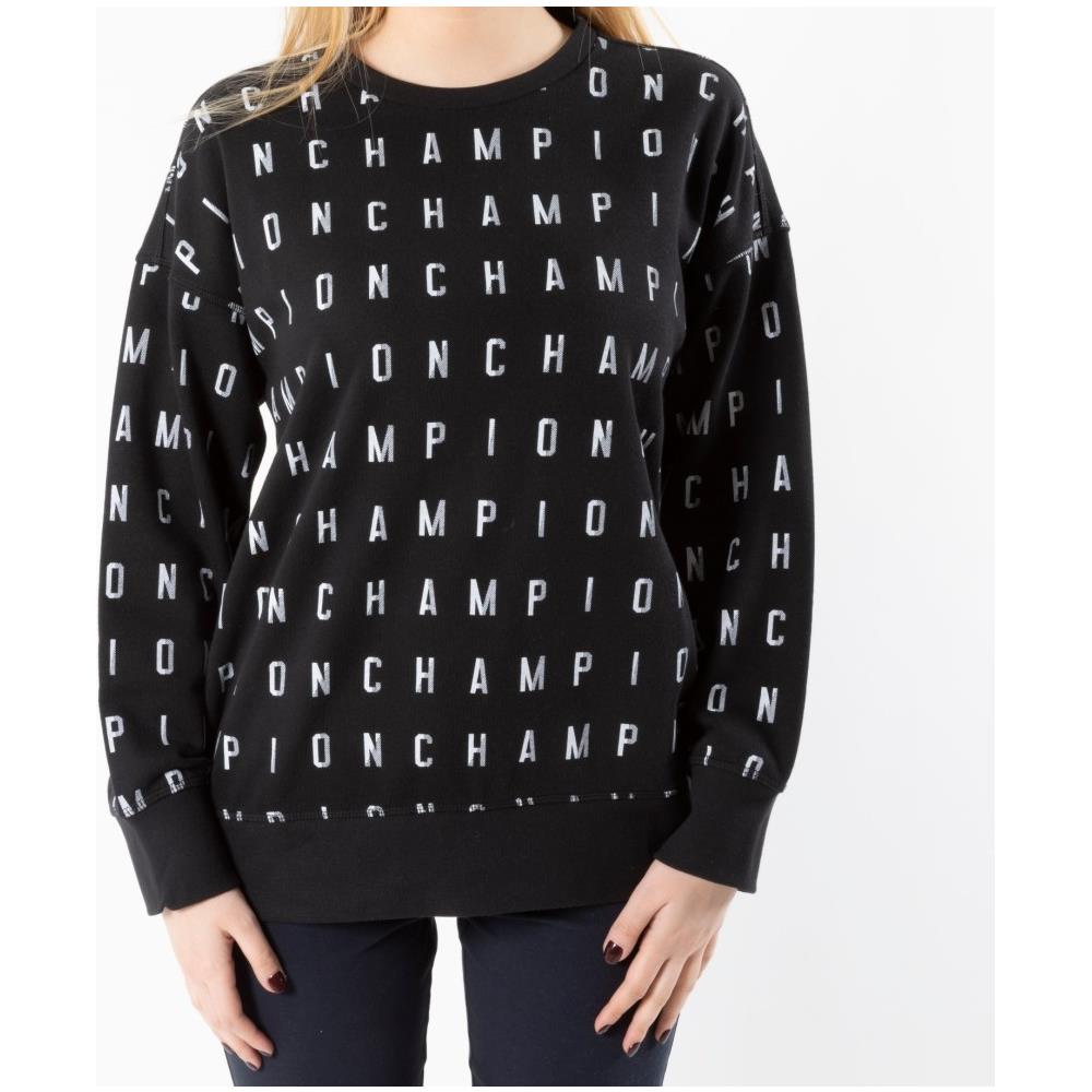 Felpa Bambina Street Giro Logato - Taglia: M - Colore: Nero - Foto 1