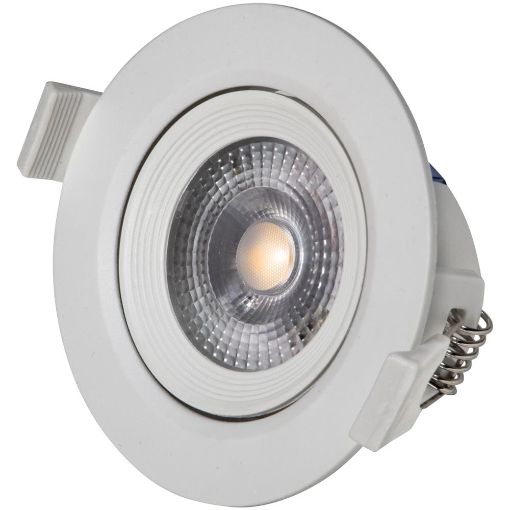 Faretto Ad Incasso Tondo Bianco 7w Led Luce Calda - Foto 2