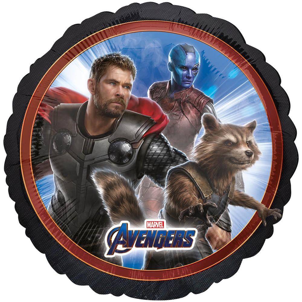 Amscan - Palloncino Alluminio Fronte-retro Avengers Endgame 43cm - Foto 1