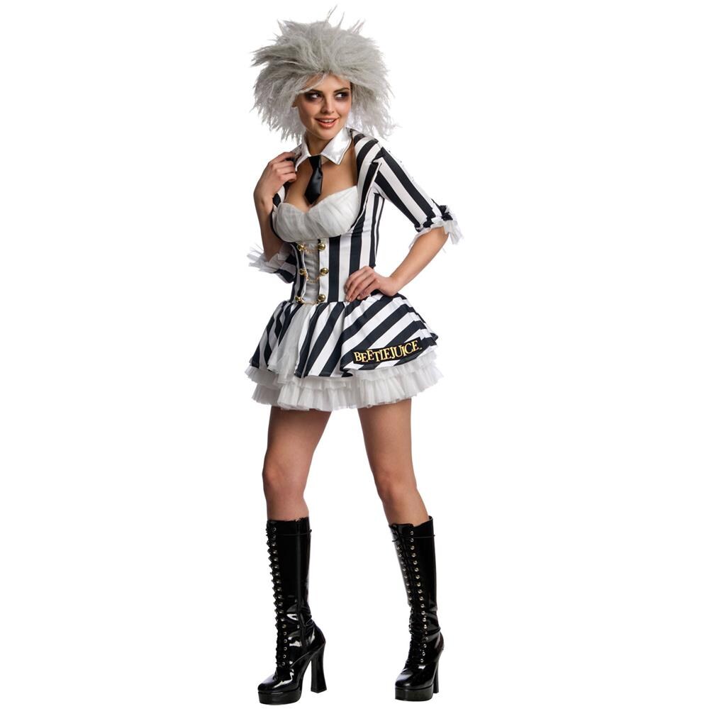 Travestimento Da Miss Beetlejuice Per Donna - Taglia: Large - Foto 1
