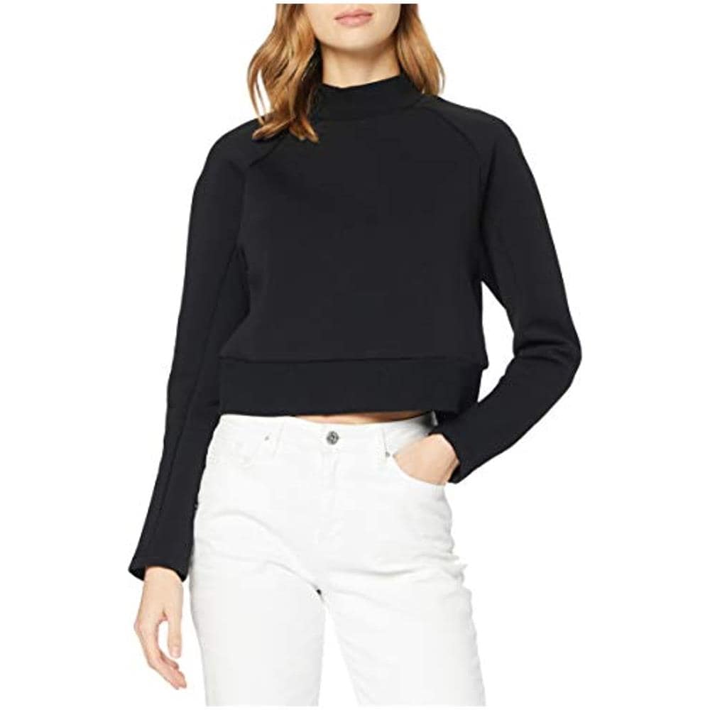 Ladies Stripe Short Tee T-shirt, Nero / bianco, L Donna - Foto 1