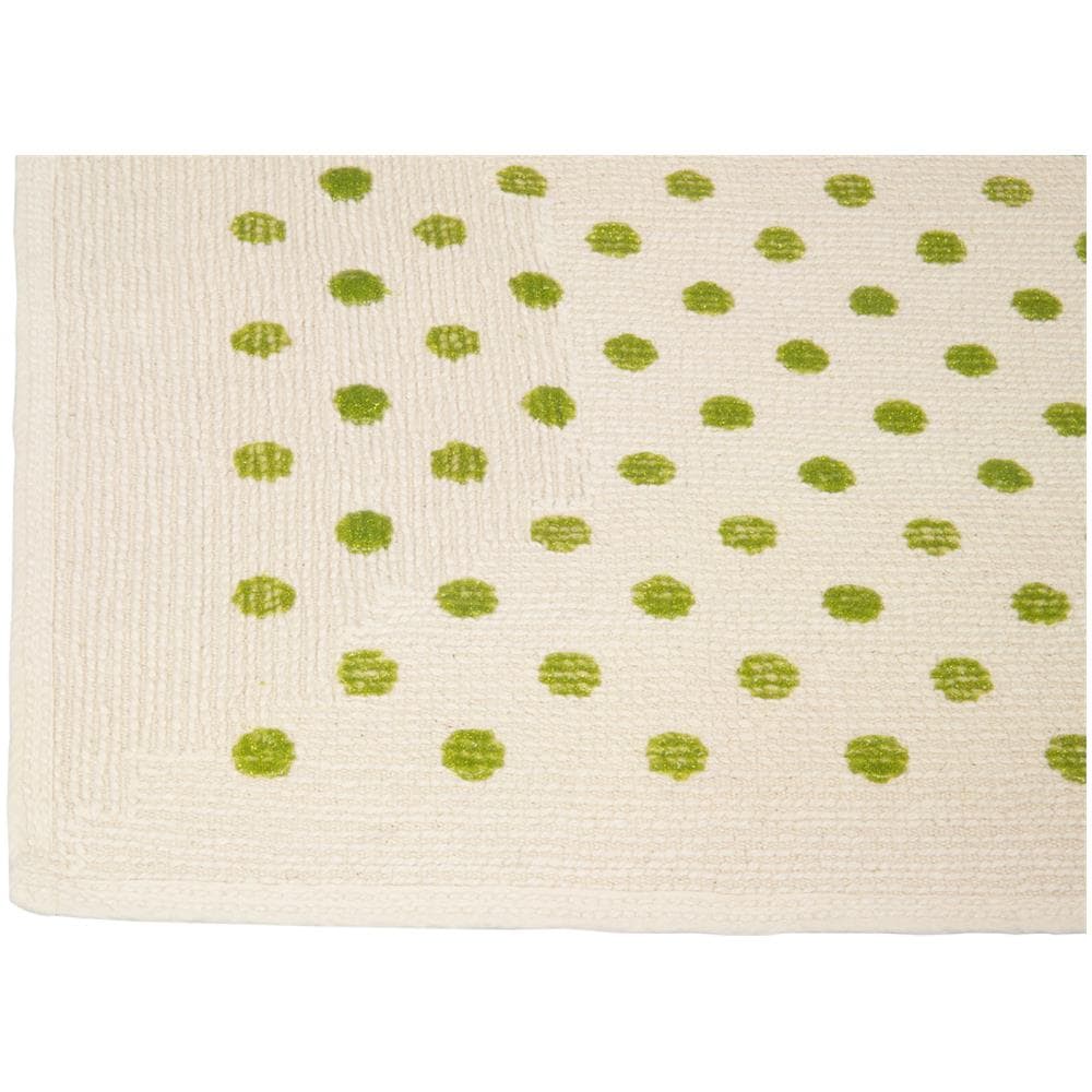 Tappeto Casa Bagno Cotone Spugna Morbida Tinta Unita Antiscivolo Sirio Farina 50x80 Farina - Foto 2