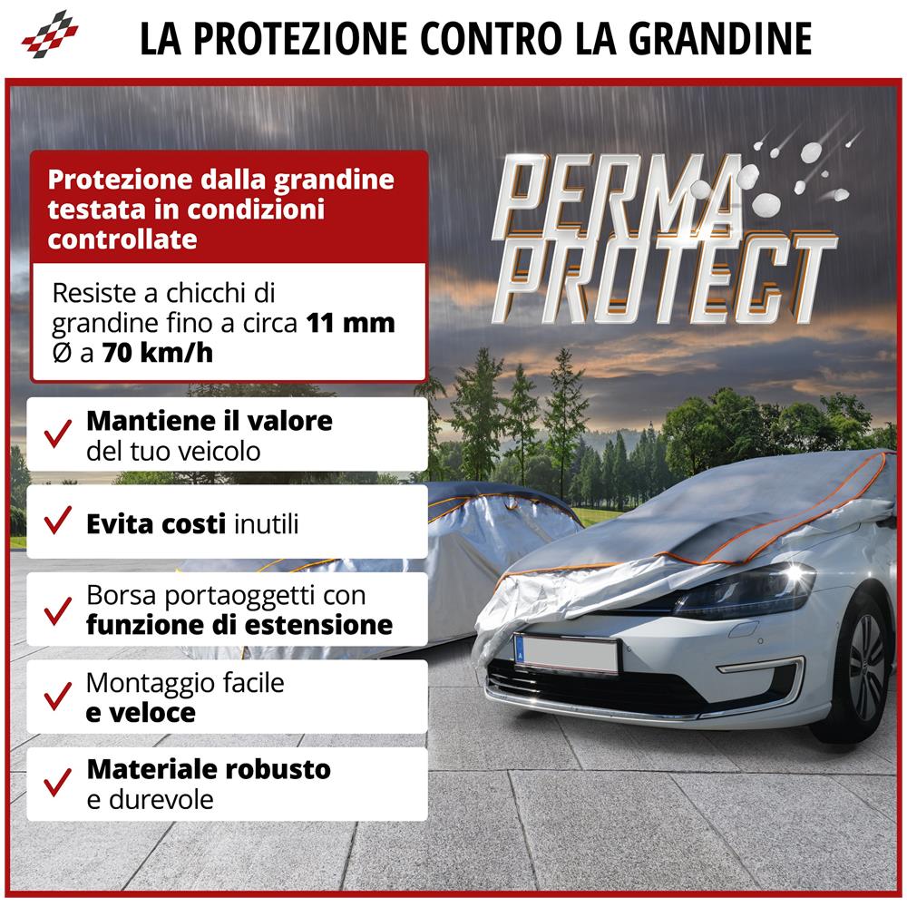 Telo Copriauto Antigrandine Perma Protect Misura S - Foto 2