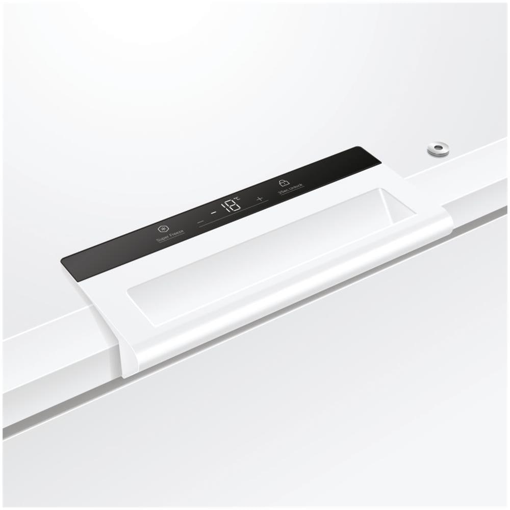 HCE420E Congelatore a pozzo Libera installazione 418 L E Bianco - Foto 7