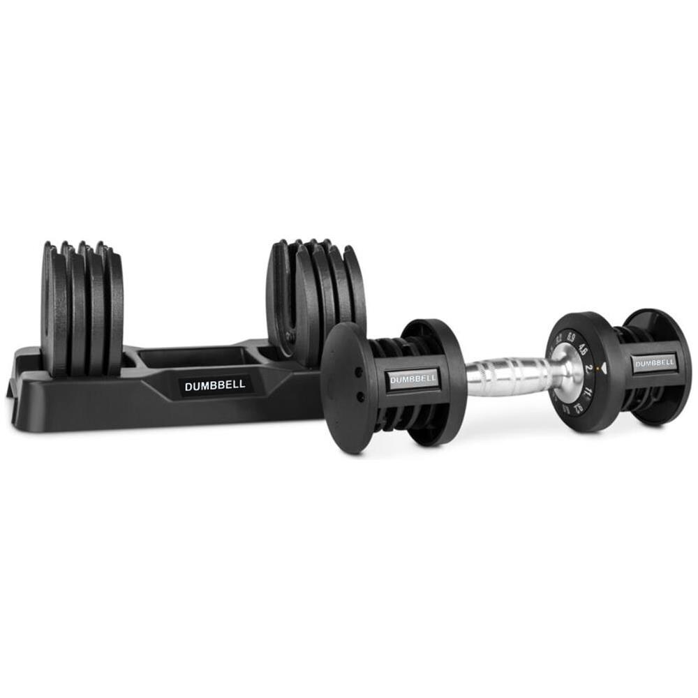 Manubrio da Palestra Regolabili da 2-12 kg Allenamento Palestra con Pesi da Casa - Foto 2
