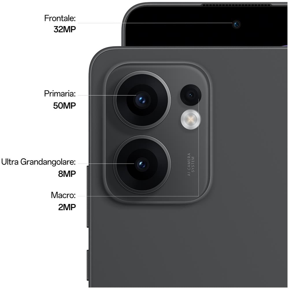 Reno13 FS 5G 512GB 12GB Ram Display 6.67" Main Camera 50MP Dual Nano Sim USB Type-C Snapdragon 6 Gen 1 5800 mAh Graphite Grey - Foto 7