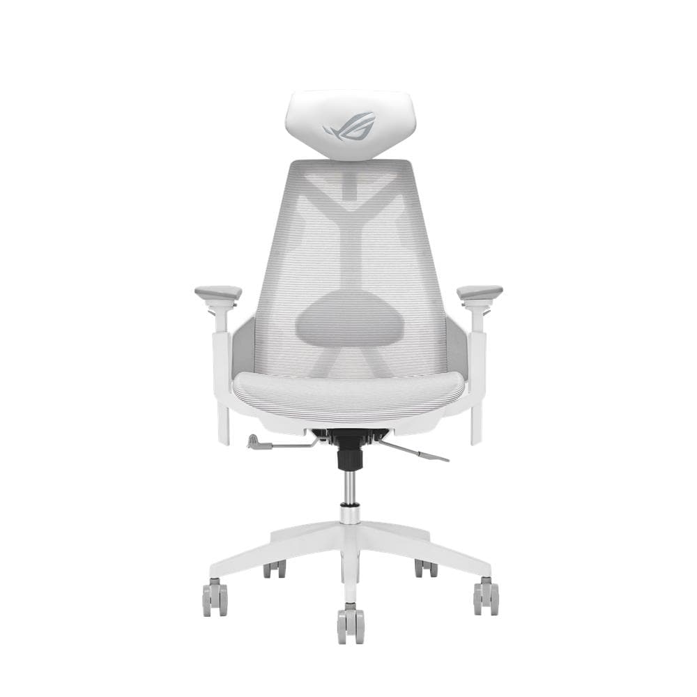 ROG Destrier Ergo Core White Sedia da gaming per PC Seduta in rete Bianco - Foto 1