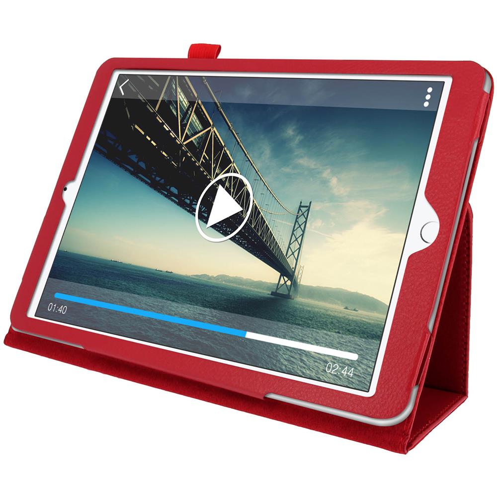 Custodia Integrale Con Funzione Stand Per Apple Ipad 9.7 2017 - Rossa - Foto 10