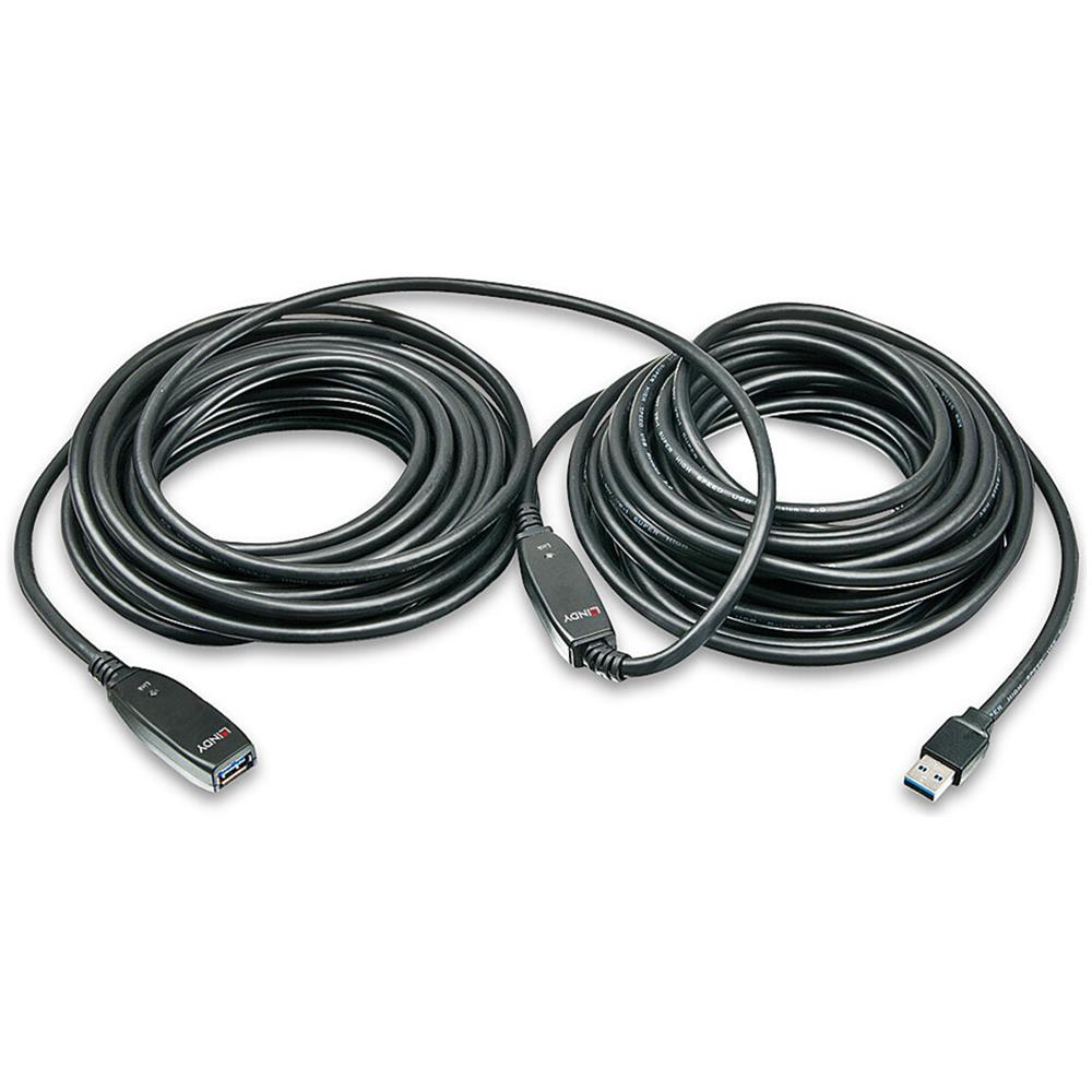 43322 Cavo Usb 15 M Usb 3.2 Gen 1 (3.1 Gen 1) Usb A Nero - Foto 1
