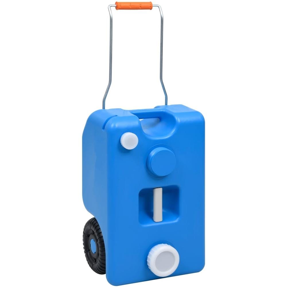 Serbatoio d'Acqua con Ruote per Campeggio 25 L Blu - Foto 1