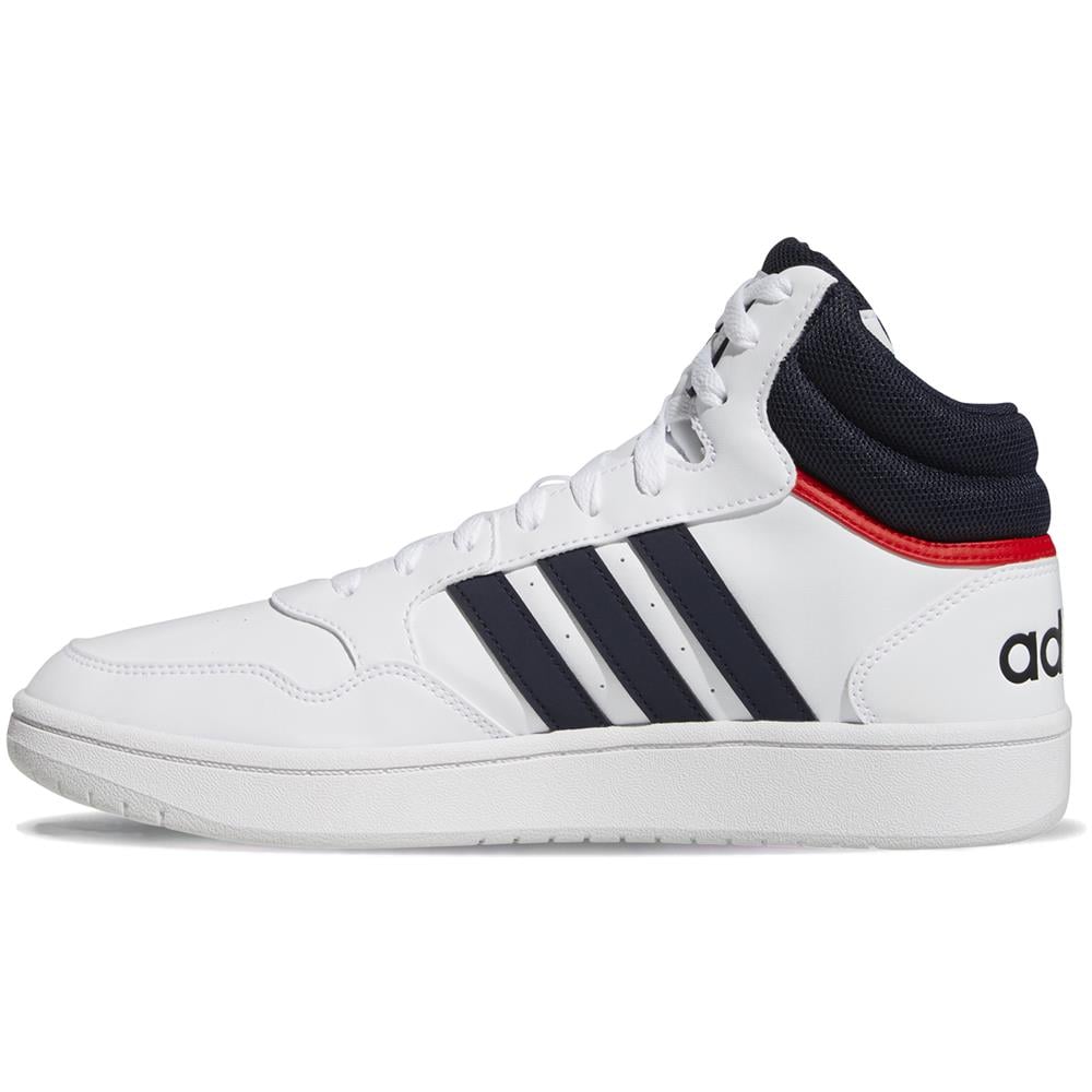 Scarpe Hoops 3.0 Mid Taglia 46 Codice Gy5543 Bianco - Foto 2