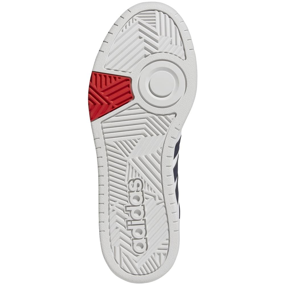 Scarpe Hoops 3.0 Mid Taglia 46 Codice Gy5543 Bianco - Foto 4