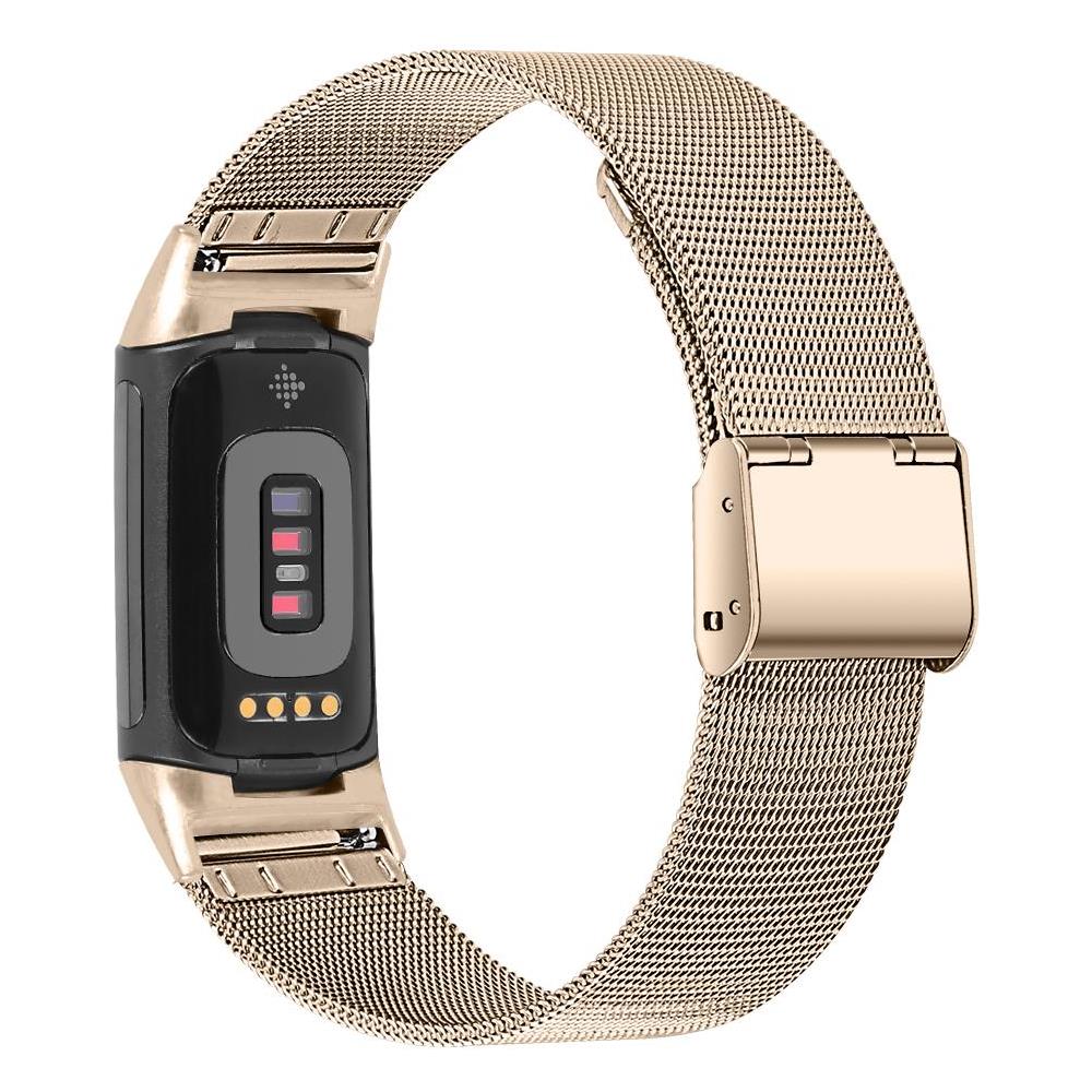 Bracciale Fitbit Charge 5 In Acciaio Inossidabile Oro - Foto 1