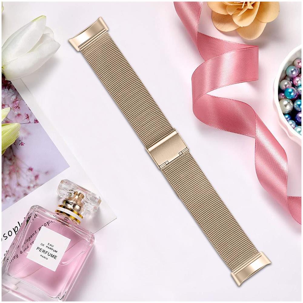 Bracciale Fitbit Charge 5 In Acciaio Inossidabile Oro - Foto 2