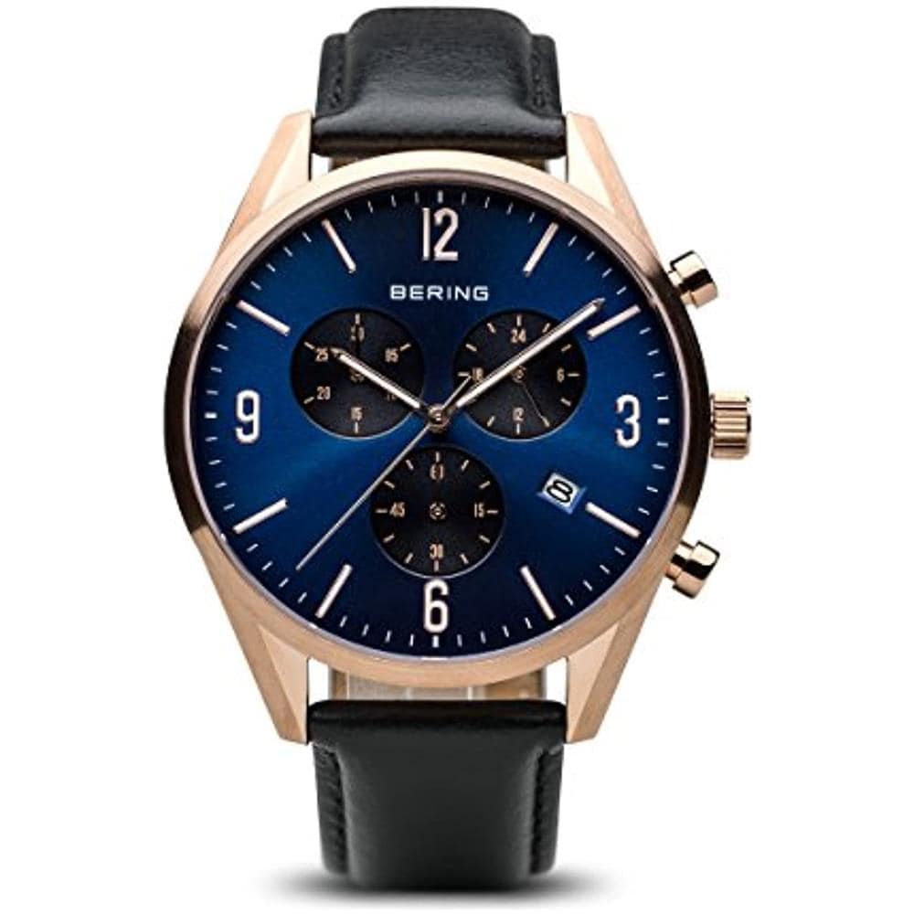 Orologio Analogico Quarzo Uomo Con Cinturino In Pelle 10542-567 - Foto 1